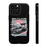 R34 Skyline GT-R Sakura Mountain JDM Tough Phone Case Gift