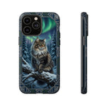Norwegian Forest Cat Nordic Art Tough Phone Case
