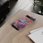 Floating Pool Deck Phone Case, Pastel Cloud 3D Render Cover