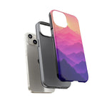 Pastel Mountain Haze Vaporwave Art Tough Phone Case