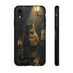 Dapper Cat Detective phone case | Tough Cases