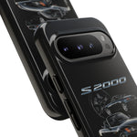 Black S2000 Roadster Collage JDM Tough Phone Case Cover Gift