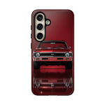 Red Classic Muscle Car 1970 Chevy Nova SS phone case | Tough Cover