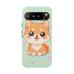 Shiba Inu Kawaii Chibi Smile Pet Dog Art Tough Phone Case