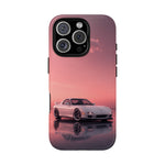 White FD RX-7 Blush Pink Sky Tough Case