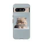 Fluffy Persian Kitten phone case | Tough Cases