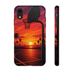 Basketball Court Sunset Phone Case | Tough Phone Case