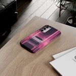 Countach Neon Wedge Phone Case Retro Supercar Tough Case