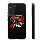 FJ40 Vintage Truck Illustration Phone Case | Tough Protective Cover