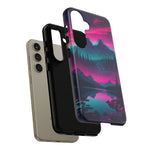 2 Rounds Canada Retina Artwork Vaporwave Phone Case – Landscape Aesthetic