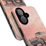 1957 Chevy Bel Air Blush Cream Tough Phone Case for Classic Car Fans