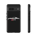 1970 Camaro Z28 White Silhouette Tough Phone Case Cover Gift