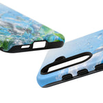 Copy of Silver Butterflies Tough Case | Blue Sky Water Droplets Phone Cover