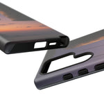 Temple Bell Sunset Phone Case Japan Zen Tough Case
