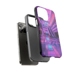 Empty Mall Escalator Vaporwave Art Tough Phone Case
