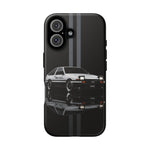 AE86 Phone Case, White 85 JDM Drift Icon Stripe Studio Cover