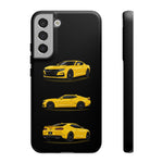 Yellow Camaro SS Muscle Car Phone Case Tough Multi View Print