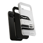 White NSX Phone Case, Retro 90s JDM Supercar Cover, Gift for Car Lovers