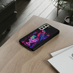 Neon Parrot Cocktails phone case | Tough Cases