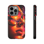 Sunset Reflection Sunglasses Retrowave 80s phone case