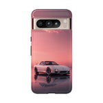 White FD RX-7 Blush Pink Sky Tough Case