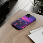 Retro JDM Sports Car Sunset MR2  phone case | Tough Cases