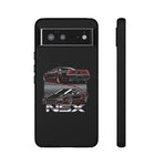 NSX Dual View Black Red JDM Sports Car Tough Phone Case Gift