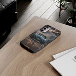 C2 1965 Sting Ray Phone Case, Silver Blue Tough Cover