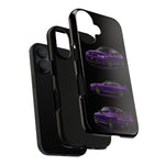 Purple R33 Skyline GTR JDM Sports Car Phone Case Tough Multi View