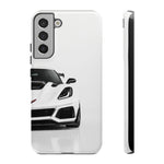 Arctic White C7 ZR1 Tough Phone Case for Vette Owners