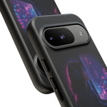 Girl at Window Night Cityphone Case | Tough Case