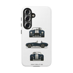 1966 Cobra Blue White Stripe Roadster Tough Phone Case Cover
