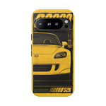 S2000 Spa Yellow Retro 90s JDM Car Tough Phone Case