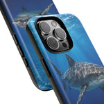 Tiger Shark Phone Case, Dappled Blue Water Tough Cover