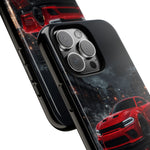 Charger Hellcat Widebody Red Rain Art Phone Case