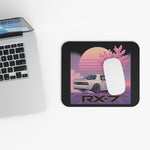 Mazda RX-7 Vaporwave Mouse Pad – JDM Retro Car Aesthetic Desk Mat