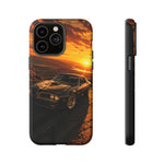 1974 Trans Am 455 Muscle Car Art Sunset phone case