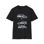 1984 Chevy Blazer Illustration T-Shirt | Vintage SUV Trio Tee