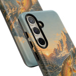 Leaping Golden Trout Lake Scene phone case | Tough Cover
