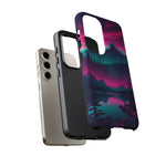 2 Rounds Canada Retina Artwork Vaporwave Phone Case – Landscape Aesthetic