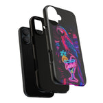 Neon Parrot Cocktails phone case | Tough Cases