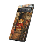 Corgi Royal Guard phone case | Cute British corgi soldier illustration