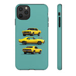 1969 Camaro SS Yellow Triple View Tough Phone Case Cover Gift