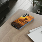 Rhodesian Ridgeback African Savanna Art Tough Phone Case
