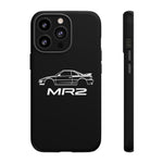 MR2 White Side Silhouette JDM Tough Phone Case Cover Gift