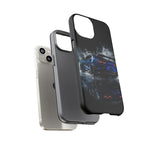 Camaro ZL1 Phone Case, Blue Track Smoke Studio Cover