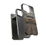 Camaro Z28 Phone Case, Gold 77 Foggy Country Road Cover