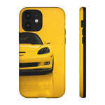 Yellow C6 Z06 Corvette Studio Tough Phone Case