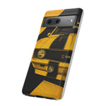 Z28 Yellow Camaro Retro Poster Tough Phone Case