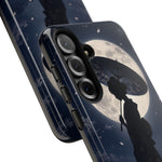 Geisha Parasol Moonlight Art Tough Phone Case
